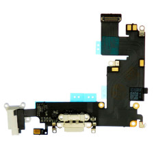 Шлейф для iPhone 6 Plus з роз’ємом зарядки (White) (Original)
