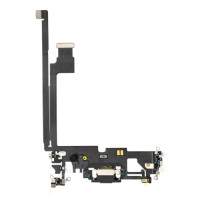 Шлейф для iPhone 12 Pro Max з роз’ємом зарядки (Graphite) (Original)