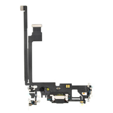 Шлейф для iPhone 12 Pro Max з роз’ємом зарядки (Graphite) (Original)