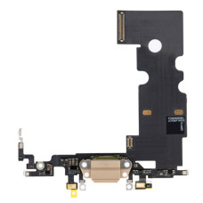 Шлейф для iPhone SE (2020) з роз’ємом зарядки (Gold) (Original)