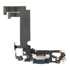 Шлейф для iPhone 12 mini з роз’ємом зарядки (Blue) (Original)