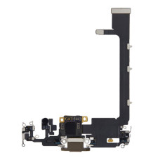 Шлейф для iPhone 11 Pro Max з роз’ємом зарядки (Gold)