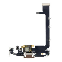 Шлейф для iPhone 11 Pro Max з роз’ємом зарядки (Gold) (Original PRC)