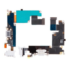 Шлейф для iPhone 6s Plus з роз’ємом зарядки (White)