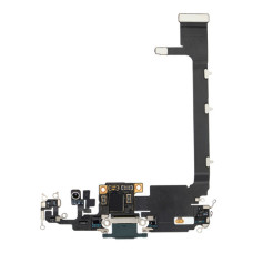 Шлейф для iPhone 11 Pro Max з роз’ємом зарядки (Midnight green) (Original)