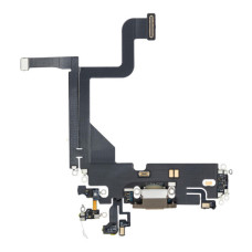 Шлейф для iPhone 13 Pro з роз’ємом зарядки (Gold) (Original)