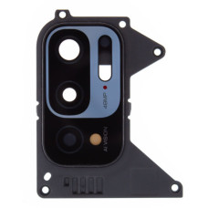 Скло камери для Xiaomi Redmi Note 10 5G в рамці (Black)