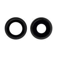 Скло камери для iPhone 12 mini в рамці (Black) (Original)