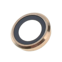 Скло камери для iPhone 6 в рамці (Rose gold)