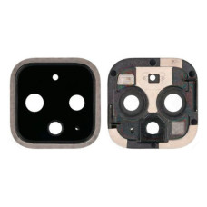 Скло камери для Google Pixel 4 в рамці (Black) (Original)