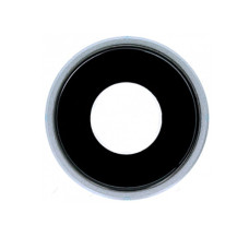 Скло камери для iPhone Xr в рамці (White) (Original)